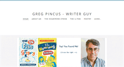 Desktop Screenshot of gregpincus.com